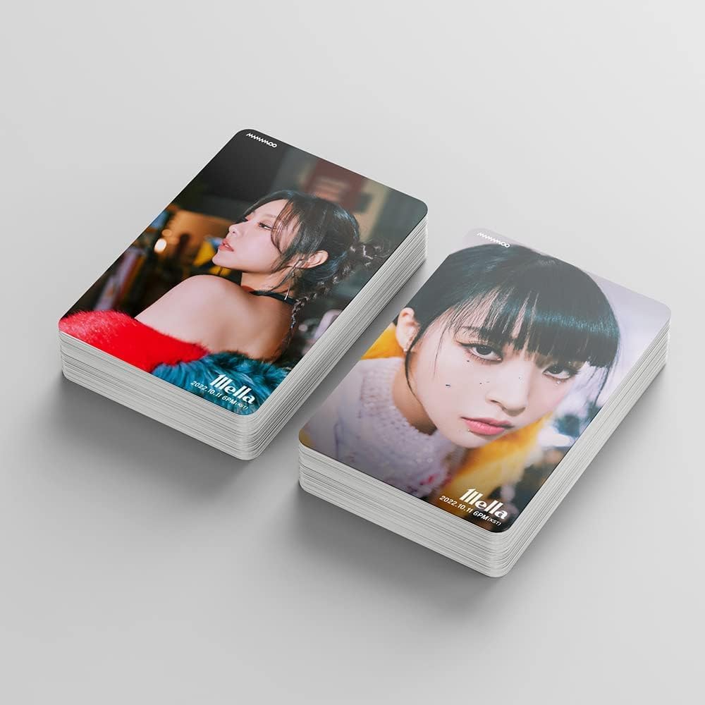 55PCS MAMAMOO Photocards MIC ON MAMAMOO Merch Lomo Cards MAMAMOO